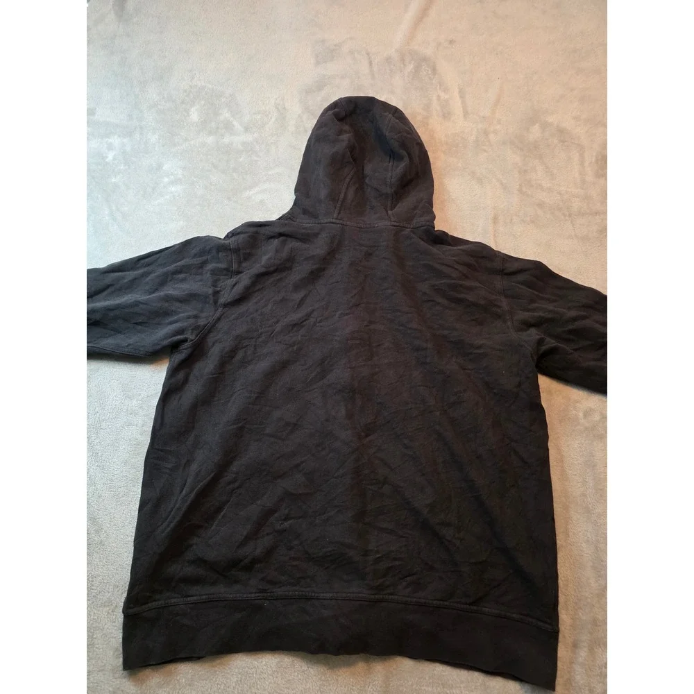 The North Face Sweatshirt Mens Black Xl  Full Zip Logo Hoodie Regular Fit